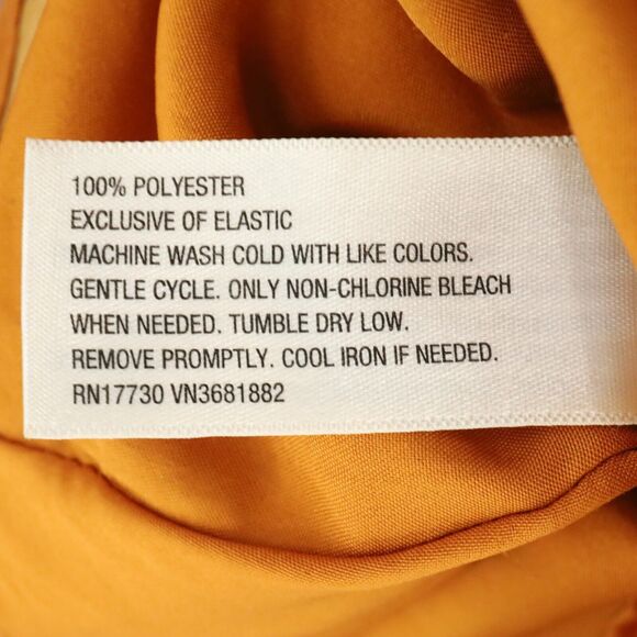 Phillip Lim 3.1 Target Skirt Womens 14 Orange Navy Blue Lined Flare Knee Length - Picture 9 of 10